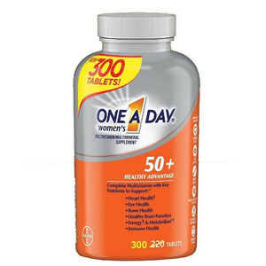  America made One-A-Day 50+(50 -years old and more ) for women multi vitamin 300 pills increase amount 