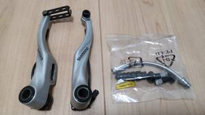 自転車　部品　Vブレーキ　SHIMANO V-BRAKE BR-T4000 MALAYSIA 本体中古　ネジ類等新品未開封　