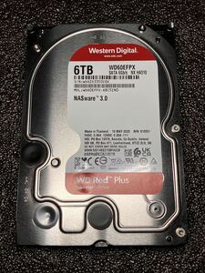 WD Red Plus 6TB WD60EFPX 3.5インチ HDD SATA ハードディスク NAS 向け CMR