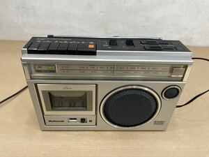 National ナショナル FM-AMラジオカセットレコーダー RX-1650