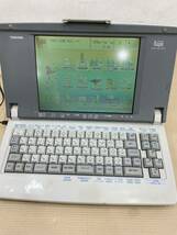 TOSHIBA Rupo 東芝 パーソナルワープロ ワードプロセッサ JW-V610_画像1