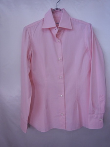 BARBA/バルバ　イタリア　ナポリ製　ピンク色シャツ　サイズ：38（Mサイズ）未使用　★送料無料