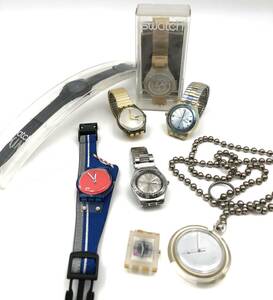 7703800-17[. summarize ] wristwatch / clock / various / variety - set / men's / lady's / Junk /8 point set 