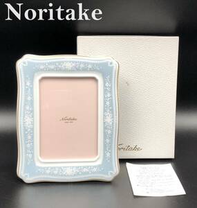 7703803-4【Noritake】Photo Stand/ノリタケ/フォトスタンド/フォトフレーム/写真立て/陶器製/陶器