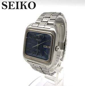 7703800-12【SEIKO】セイコー/ロードマチック スペシャル/AT/自動巻き/5206-5030/25石/腕時計/時計/青文字盤/稼働/ディデイト 不動