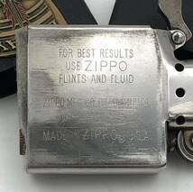 7703000-18【美品】 ZIPPO ジッポ D-DAY 1944 1994 NORMANDY 50 YEARS ノルマンディー 上陸作戦 50周年 黒 ブラック ライター USA_画像8