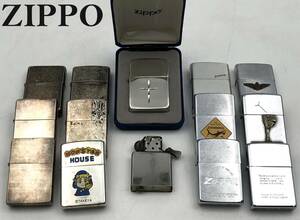 7703000-23【おまとめ品】14点/ZIPPO/ジッポ/オイルライター/ライター/シルバー/着火未確認/現状品