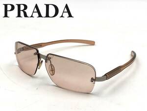 7702703-4【PRADA】プラダ/サングラス/ピンクブラウン/ピンク/ブラウン/SPR 71C 2AC-5L1/メガネ