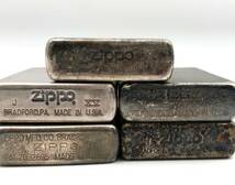 7703000-23【おまとめ品】14点/ZIPPO/ジッポ/オイルライター/ライター/シルバー/着火未確認/現状品_画像8