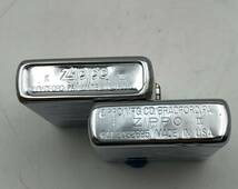 7703000-22【おまとめ品】ZIPPO/ジッポ/オイルライター/ライター/４点/未使用あり/シルバー/着火未確認_画像4