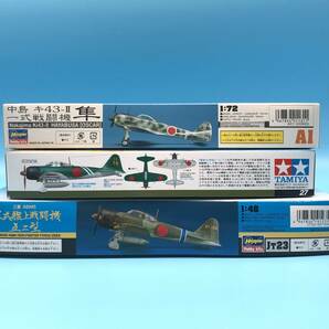 7702912-2【新品未組立品】プラモデル/プラモ/戦闘機/飛行機/F-2A/B/F-35A/F-14A/ボーイング/零式艦上戦闘機 五二型/隼/おまとめ/TAMIYAの画像9