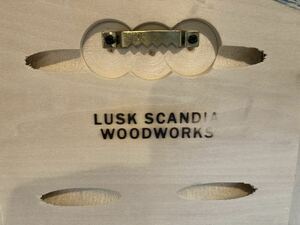 LUSK SCANDIA WOODWORKS アンティーク　鏡　ミラー　EU調達・保管品　Stockholm 