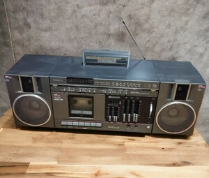 National National RX-C60 radio-cassette radio FM/AM cassette recorder Showa Retro addition image have 