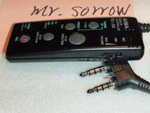 AIWA アイワ RC-J50 リモートコントローラー Remote Controller カセットボーイ Black 黒_画像2