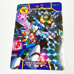 ロックマン　X2　No.47 エックスVSシグマ　BANDAI1995 CAPCOM　CAPCOM・ROCKMAN