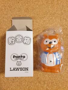 Ponta 貯金箱 ソフビ ローソン ポンタ