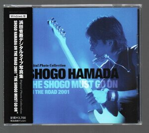 ■浜田省吾■デジタルライブ写真集CD-ROM■「ON THE ROAD 2001 THE SHOGO MUST GO ON」■RSDP-2001■2002/7/1発売■背帯付き■美品■