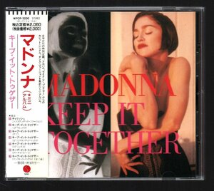 ■マドンナ(MADONNA)■「キープ・イット・トゥゲザー(★ミニ・アルバム)」■全7曲■品番:WPCP-3200■1990/3/25発売■背帯付き■