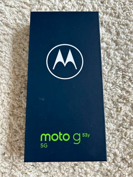 SIMフリー Ymobile ワイモバイル スマートフォン モトローラ moto g53y 5G 