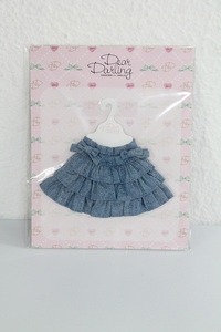 【新品】ネオブライス/OF：deardarling：ティアードスカート A-24-01-04-1002-NY-ZU