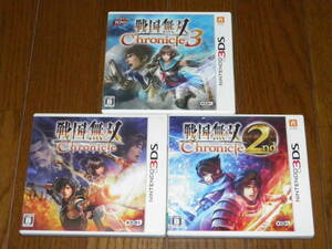 3DS　戦国無双 Chronicle クロニクル 1+2nd+3