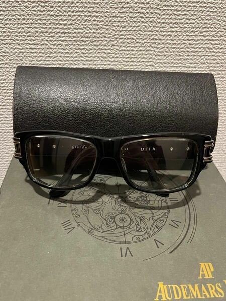 美品 レア 希少 DITA ディータ grandmaster one 日本製 made in japan ブラック サングラス