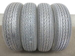 引取歓迎！145/80R12 80/78N LT(6PR相当) 夏4本 2023年製 新品に近い ブリヂストン K370　送料2510円～ エブリィ,ハイゼット他　XD3-13(B)