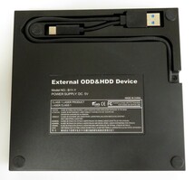 【1円スタート】外付け DVDドライブ 光学ドライブ USB3.0&Type-C両用 読み出し&書き込み 1円 TER01_1507_画像2