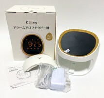 【1円スタート】Klona 超音波加湿器 省エネ 節電 静音 時計 目覚まし アロマ対応 13時間加湿 空焚き防止 1円 TER01_1564_画像1