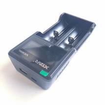 「一円スタート」XTAR バッテリーチャージャー USB LCD Li-ion/Ni-MH ブラック VC2SL「1円」AKI01_2598_画像2