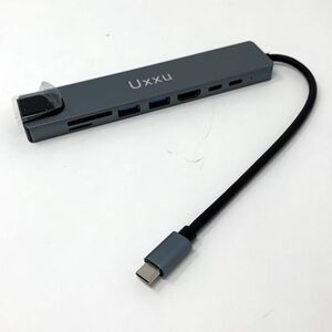 [ one jpy start ]do King station hub 8In1 TypeC USB hub card slot Leader 1 jpy SEI01_1626