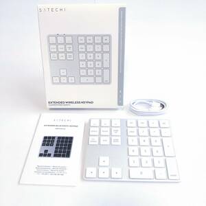 [ один иен старт ]Satechi повышение цифровая клавиатура Bluetooth ST-XLABK[1 иен ]AKI01_2762