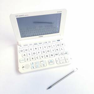 「一円スタート」CASIO EX-word 電子辞書 ホワイト DATAPLUS XD-K4700「1円」AKI01_2884