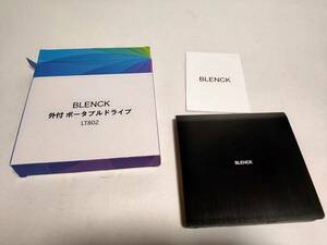 【一円スタート】BLENCK DVDドライブ 外付け CD/DVDプレイヤー typeC/USBポート 1円 HAM01_2671