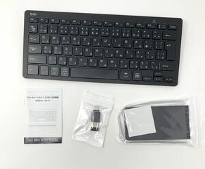 [ one jpy start ]EWiN keyboard wireless numeric keypad less thin type light weight stand attaching 2.4GHz receiver attached Type-C conversion 1 jpy SEI01_1642