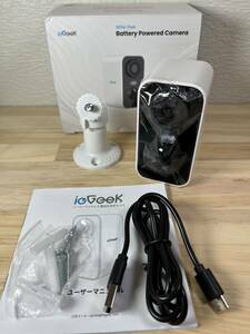 [ one jpy start ]ieGeek security camera outdoors security camera wireless outdoors 300 ten thousand image quality [1 jpy ]URA01_3406