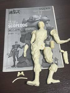  balk s1/8 Armored Trooper Votoms ATM-09-ST scope dog reservation privilege drill ko* cue Be garage kit Junk 