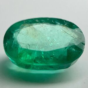 ★天然エメラルド0.343ct★m 約5.2×3.9mmソーティング付 ルース 裸石 宝石 ジュエリーjewelry emerald