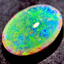 遊色効果抜群!!●天然オパール2.967ct●m 約13.3×9.6mm ルース 裸石 宝石 ジュエリー jewelry opal テ DG0_画像4