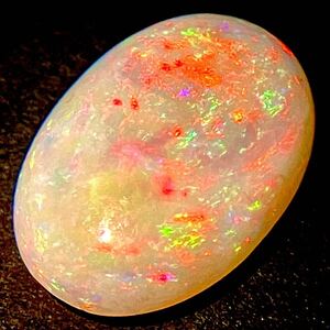 遊色効果!!★天然オパール4.835ct★M 16.3×11.0mm ルース 裸石 opal 宝石 ジュエリー jewerly ソーティング付 テDE0