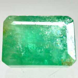 ●天然エメラルド1.910ct●m 約8.0×6.0mmソーティング付 ルース 裸石 宝石 ジュエリーjewerly emerald DE0