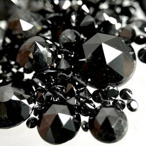 ●天然ブラックダイヤモンドおまとめ10ct●m ルース 裸石 宝石 ジュエリー jewelry black diamond ルース ①