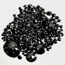 ●天然ブラックダイヤモンドおまとめ10ct●m ルース 裸石 宝石 ジュエリー jewelry black diamond ルース ②_画像4