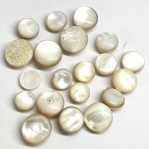 ●マベパール20点おまとめ●m 約11.5-17.2mm 40g/200ct pearl パール 半円真珠 ジュエリー jewelry 裸石 宝石 ①の画像6