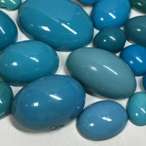 ★天然トルコ石27点おまとめ200ct★m ルース 裸石 宝石 ジュエリー jewelry トルコ石 turquoise