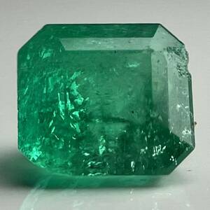 ★天然エメラルド0.279ct★m 約3.8×3.6mmソーティング付 ルース 裸石 宝石 ジュエリーjewelry emerald