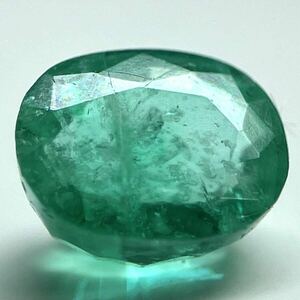 ★天然エメラルド0.499ct★m 約5.1×4.3mmソーティング付 ルース 裸石 宝石 ジュエリーjewelry emerald