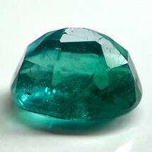 ★天然エメラルド0.689ct★m 約6.2×5.0mmソーティング付 ルース 裸石 宝石 ジュエリーjewelry emerald_画像2