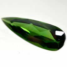 ●天然グリーントルマリン2.569ct●m 約16.9×6.0mm ルース 裸石 宝石 ジュエリー tourmaline jewelry green_画像2