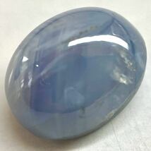 11ctUP!!●天然スターサファイア11.267ct●m 約12.5×10.0mm ルース 裸石 宝石 コランダム star sapphire corundum jewelry_画像3